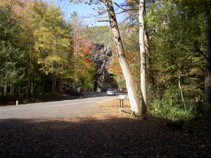 Backbone Rock, the worlds shortest tunnel