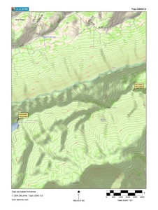 GPS coords of parking and the falls