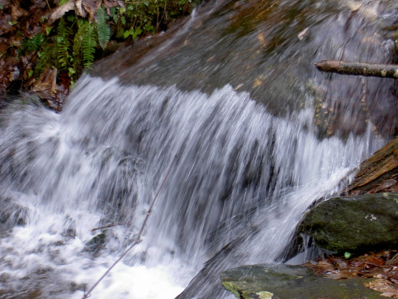 Lots of pretty cascades on the way upstream