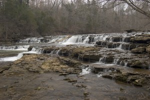 Cascades a short distance above First Falls