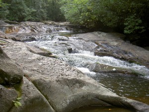View of some rapids above the 3rd crossing.