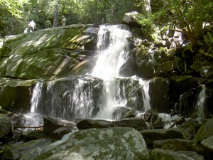 Lower part after a slight rock scramble down