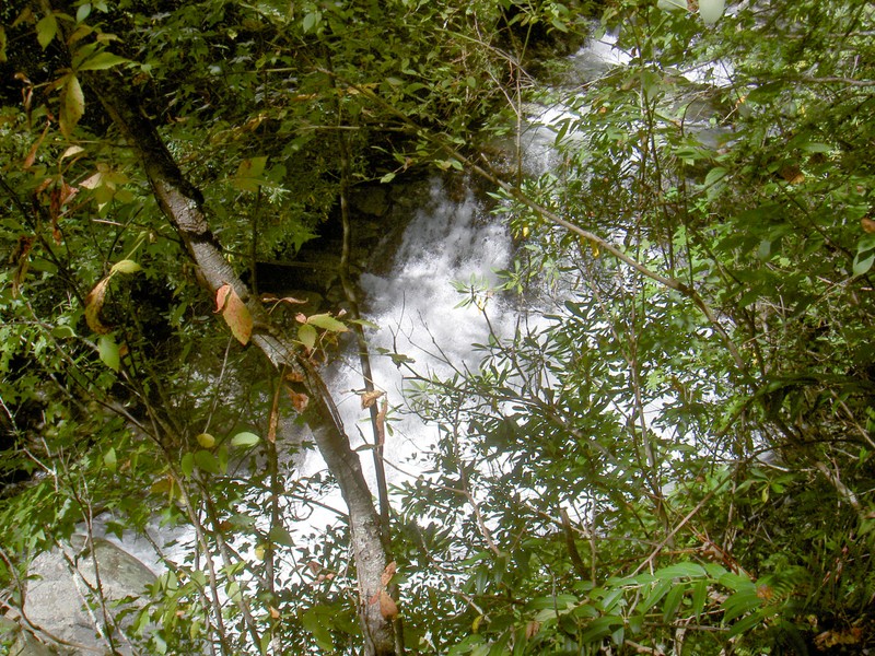 Same rock overlook looking upstream