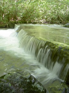 Top part of the upper falls