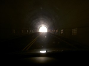 A tunnel on the BRP