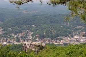 Flag Rock above Norton