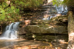 Just the base of Panther Falls, the top was in direct sunlight