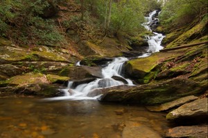 Highlight for Album: Roaring Fork Falls