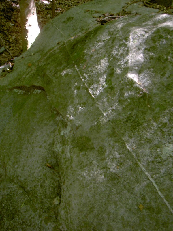 Another seam of quartz in a rock