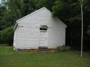 one-room school house