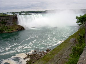 Horseshoe Falls viewed from the Canadian side