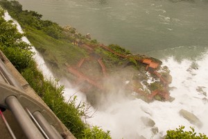 We drove straight through to Niagara Falls and on the evening of day 1 checked it out from the American side