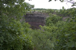 Devils Punchbowl, which was rather dry