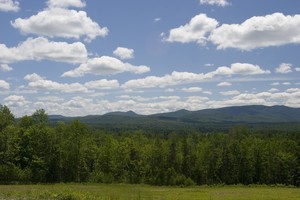 From an overlook in the Adirondacks