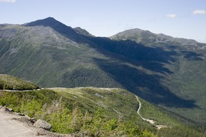 Patches of snow could be seen in places, this was the first day of summer! (It snows every month of the year at the summit)