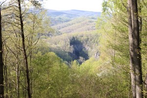 From the observation deck along the Purchase Ridge trail