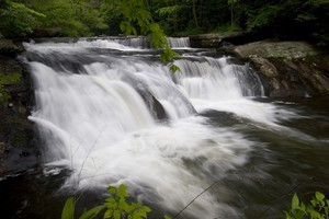 10' Kahuna Falls right at the top of Bald River Falls