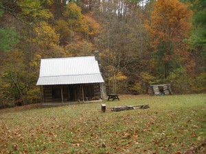 Cabin close to the campsite