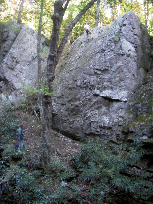 Washington County rescue folks were practicing rock-climbing nearby