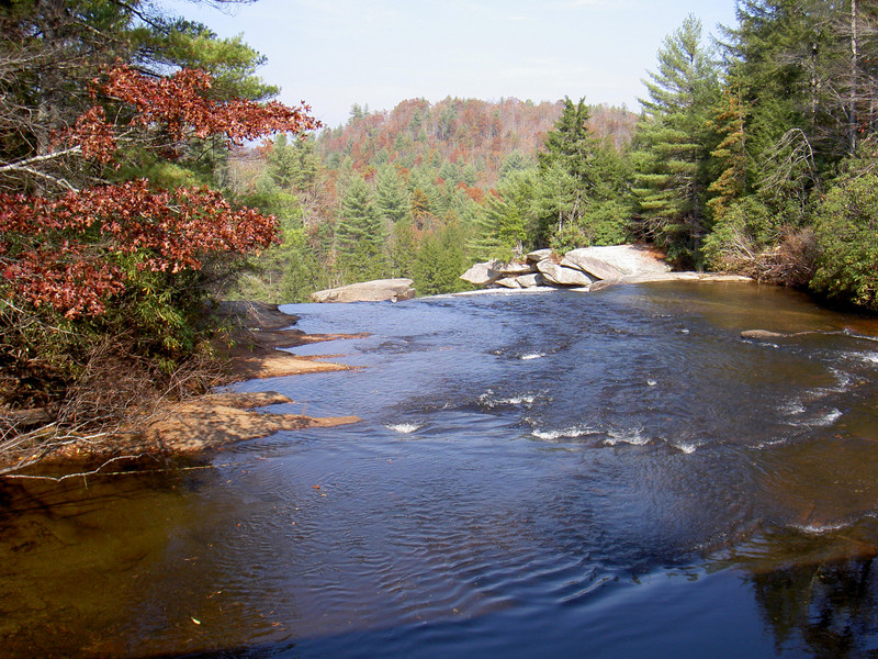 High Falls from the covered bridge