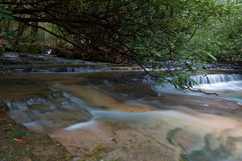 Confluence of Kiner Creek and Laurel Run Creek