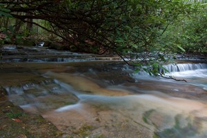 Confluence of Kiner Creek and Laurel Run Creek