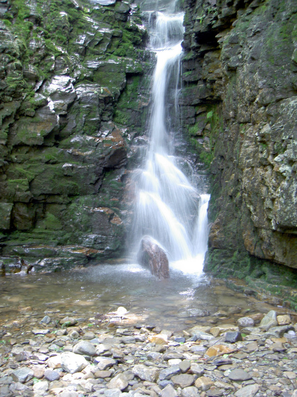 Bottom part of the upper falls.