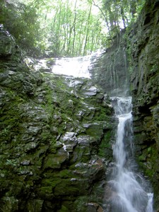 Top part of the upper falls.