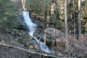 50' falls on Stinking Creek